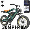 3000W(Peak) Motor 35MPH SMARTRAVEL ST202 Electric Dirt Bike for Adults,52V50AH Dual Battery Ebike, 92+ Miles Range,20" Motorcycle Tire UL2849 Certified, Full Suspension