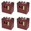 Trojan T-605 Deep Cycle Flooded Lead Acid 6 V Automotive Battery Group Size GC2, 210 CCA