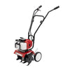 Anqidi Mini Tiller Cultivator, 52CC Air-Cooled 2 Stroke Gas Powered Rototiller Micro Tillage Ripper Garden Yard Farm Tilling Tool