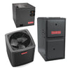 Goodman 2 Ton 14.3 SEER2 R-32 Air Conditioning Condenser and Coil (21" Wide) - Free Thermostat Included
