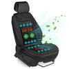 Practisol 12V Cooling and Heated Car Seat Cover Cooling Car Seat Cushion Ventilated Seat Heater Cooler Massage Seat Cushion with Heat Winter Summer Use