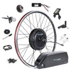 eBikeling 48V 1500W 52V 19.2AH Rear-Rack Ebike Conversion Kit with Battery 700C Rear Electric Bike Conversion Kit | Add On Electric Bike Kit for Waterproof Design for Enhanced Performance