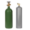 Steel Acetylene MC & 20 Cu ft Steel Oxy-Acetylene Welding Cylinder Set, 10 Cu ft, 2 Count