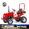 Massimo Mini Tractor 110cc 2WD Gas Go Kart �C Kids & Youth Ride-On Utility Vehicle �C Green