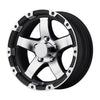14X5.5 5-Lug on 4.5" Aluminum T08 Trailer Wheel - T08-45545BMLS