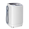 Giantex Full-Automatic Washing Machine, 1.34 Cu.ft Compact Washer w/10 Programs, 8 Water Levels & LED Panel, 9.92 Lbs Capacity Portable Cloth Washer and Spinner w/Drain Pump