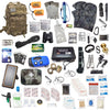 Pre-Packed Emergency Survival Kit/Bug Out Bag for 2 - Over 175 Total Pieces of Disaster Preparedness Supplies for Hurricanes, Floods, Earth Quakes & Other Disasters, Black