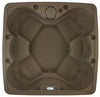 Aquarest Spas AR-600 Elite 6 Person - 29 Jet Square Plug and Play Hot Tub with Ozonator - LED waterfall - Graystone