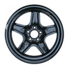 New Aftermarket  Painted Black Steel Wheel 17 x 7 9597624 5 Spoke Style fits 2007-2009 Saturn Aura