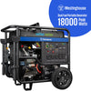 Westinghouse 18000 Peak Watt Dual Fuel Home Backup Portable Generator, Remote Electric Start, Transfer Switch Ready, Gas & Propane Powered, CO Sensor