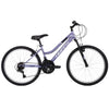 Huffy 24" Rock Creek Mountain Bike, Fits Riders 4'8" - 5'8", Purple, Adult, Women's