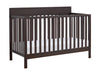 Oxford Baby Harper 4-in-1 Convertible Crib, Dove Gray, GREENGUARD Gold Certified, Wooden Crib