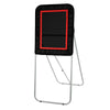KFFKFF Folding Lacrosse Baseball Rebounder 3x4ft Volleyball Bounce Back Net Softball Bounce Pinchback Net Adjustable Angle Shooting Practice