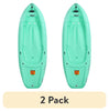 Lifetime Wave 6 ft Youth Kayak, Fire Red (91401)