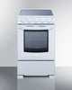 Summit 24�� 2.9 cu ft Electric Range in Ceramic