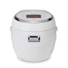 CUCKOO Rice Cooker 20 Cups Cooked Warmer with Nonstick Pot 16 Menu Modes and Micom Fuzzy Logic Tech with Auto Clean Features in White (CR-1020F)