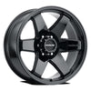 Raceline 942B-ADDICT 16" Cast Aluminum Wheel, ADDICT BLACK 16X8 5X127 0mm