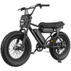 MACFOX X7 Adult Electric Bike, 750W E-Bike, 25 MPH, 48V 13Ah removable battery, 35-mile range, hydraulic brakes, upgraded 20x5.0 wide rear tire.