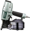 Metabo HPT Coil Siding Nailer, 1-1/2 inch to 2-1/2 inch Siding Nails, Side load, Tilt Bottom Magazine NV65AH2