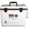 Engel 19qt Live Bait Drybox/Cooler w/ 2 Speed Aerator Pump and Net White (2025)
