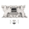 Aluminum Satin Intake Manifold for Small Block Ford Cleveland 351-2V Carb Head