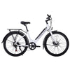 27.5" Concord Step-Thru Electric Commuter Bike, 36V, White, Fits Riders 5'1" - 6'1", Adult, Unisex