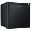 Upstreman 1.7 Cu ft Mini Fridge with Freezer Single Door Compact Refrigerator, Low Noise, Energy Saving, Adjustable Temperature, Reversible Door, for Home Office Dorm, Black FR17