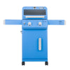 Mesa 2-Burner Propane Gas Grill in Red with Clear View Lid and LED Controls