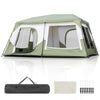 Zimtown 10 Person Tent Large Multi Room Tent for Family Camping Cabin Huge Tent with Carry Bag