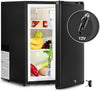 Smad Mini RV Fridge 12V 110V Refrigerator Semi Truck Freightliner Cascadia 2.1 Cu ft Reversible Door