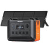 OUPES 2400W 2232Wh Portable Power Station with 4x240W Solar Panel,Solar Generator for Outdoor Camping,Home Backup,Emergency,RV
