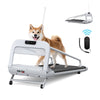 Ambifirner Dog Treadmill for Medium Small Dogs - 265lbs Weight Capacity Pet Running Machine - 2 in 1 Treadmill for Pet Fitness with Move Wheels and Remote Control