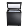 WAA 1.8 cu.ft. Chest Freezer Free Standing Top open Door Deep Compact Freezer Suitable for Home/RV/Kitchen/Office Black