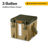 RTIC Halftime Water Cooler, 3 Gallon Hard-Sided Water Cooler, White