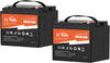 LiTime 12V 50Ah LiFePO4 Lithium Ion Battery, 4000+ Cycles, Lighter LiFePO4 Battery for Camping Trolling Motor Solar