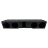 QPower QBGMCFF0740 8 Inch Quad Port Subwoofer Box for GMC and Chevy Crew Cab