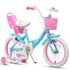 Glerc Maggie 12 inch Kids Girls Bike for Ages 2-4 Years Child, Peach