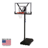 Lifetime 48-Inch Shatterproof Portable Basketball Hoop with Strong Arm Adjustment & Slam-It Rim �C Model 90585-Outdoor Play