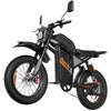 Electric Dirt Bike for Adults,60V 35Ah,3000W 45 MPH & 37-68 Miles Electric Motorcycle, 25’’ Fat Tire Off-Road Mountain Bike UL2849