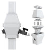 Rain Diverter Kit, Rainwater Collection System Fits for 2x3 or 3x4 Inch Downspout Diverter, Upgrade PVC Rain Water Diverter for Gutters with Filter and Spigot Kit (White)