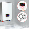 4500W  Whole House Electric Water Heater Tankless Instant Water Heater with Shower Head 110V 30-55��