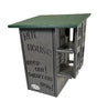 JCs Wildlife Ultimate Squirrel House Nesting Box (Blue/Gray) - A Perfect Home for Squirrels!