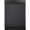 MIDEA 24" Front Control Dishwasher, 52 dBA, Hybrid Tub