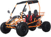 X-Pro New Rover 125cc Gas Powered Go Kart 3 Semi-Automatic Transmission w/Reverse Big 18"/19" Wheels