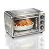 Hamilton Beach Sure-Crisp 6 Slice Countertop Toaster Oven with Sure-Crisp Air Fryer Function, Stainless Steel
