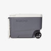 Igloo 35 qt Hard Sided Electric Wheeled Thermocooler, Gray
