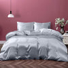 Cloud Fino 100% Silk Comforter 300 GSM Quilt Suitable for All Season Silky Super Soft Twin/Twin XL Lilac