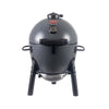 ? AKORN? Jr. Portable Kamado Charcoal Grill and Smoker with Cast Iron Grates and Locking Lid with 155 Cooking Square Inches in Ash, Model E86714