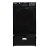 All-in-One Washer Dryer VENTED-DRY FASTER than Condense 15lb 110V + Pedestal