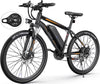 TotGuard Electric Bike for Adults 27.5" E-Bike with 500W Motor, Electric Mountain Bike with 48V 10Ah Battery, Lockable Suspension Fork, Shimano 21 Speed Gears UL2849